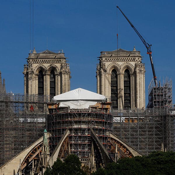 Notre Dame Cathedral reopening date announced as reconstruction on its famous spire wraps up in eastern France