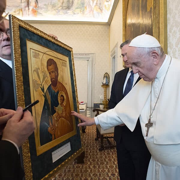 Knights’ novena marks 10th anniversary of Pope Francis’ pontificate, includes Archbishop Lori’s prayer