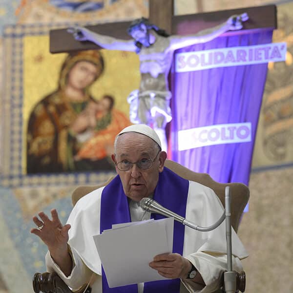 A heart filled with scorn, vain presumption is a ticket to hell, pope says