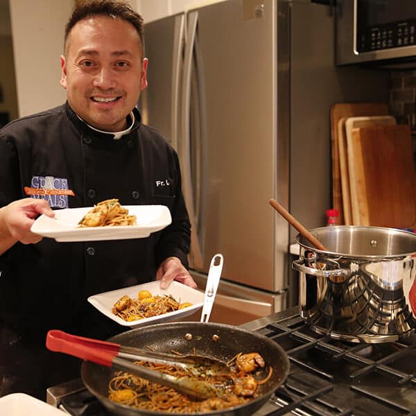 RADIO INTERVIEW: Dining with the Saints
