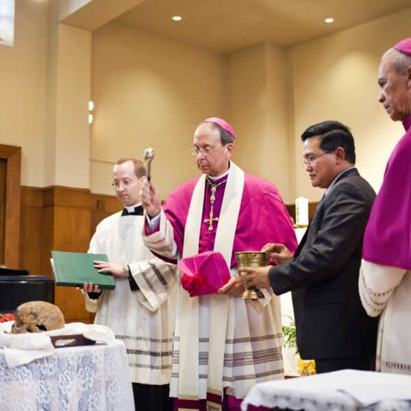 Mother Lange’s relics moved to motherhouse as sainthood cause advances