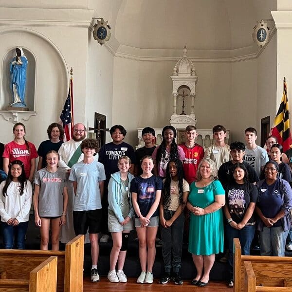 High school students give a week to giving back