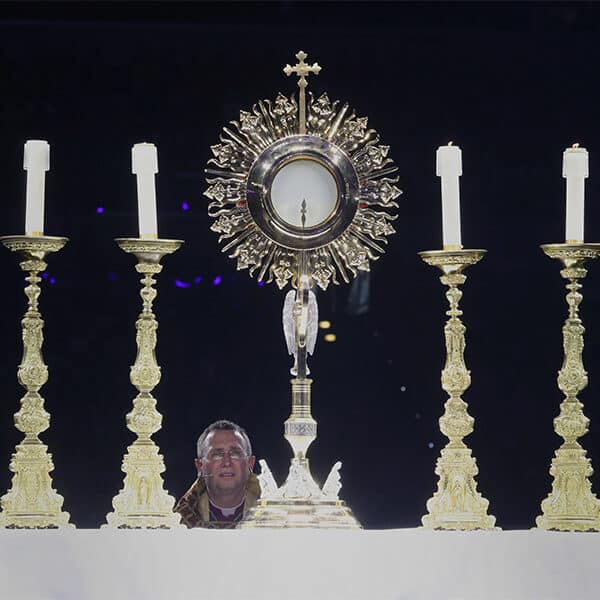 Christ on river, Christ down street