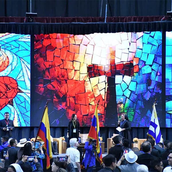 Crises caused by war, migration and how the church can respond prompt debate at congress