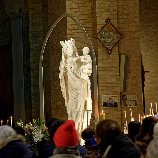 Our Lady’s statue will be the first one to return to her Notre Dame Cathedral
