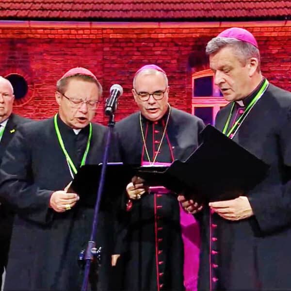 ‘God suffered a great deal in every single person’ who was in Auschwitz, cardinal says
