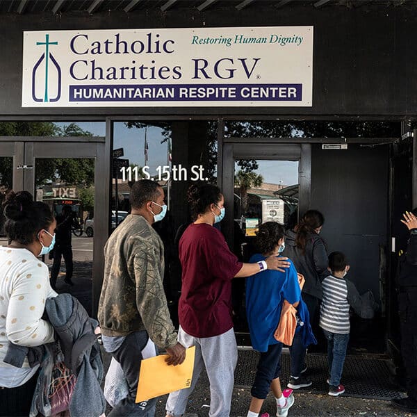 White House suggests it will strip funds from Catholic Charities