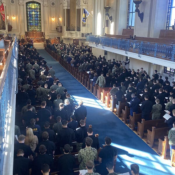 Coming home to a community of faith at Naval Academy