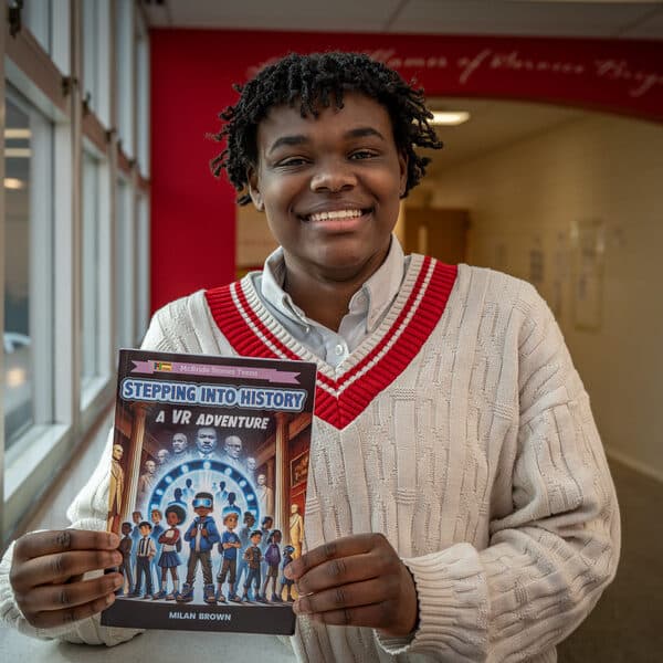 Author and athlete, Mercy High basketball star reaches lofty goals on two fronts