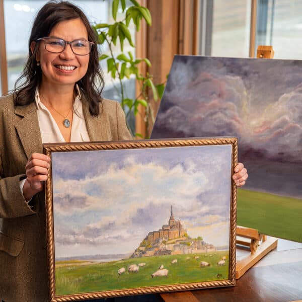 Davidsonville parishioner’s art guided by the Holy Spirit