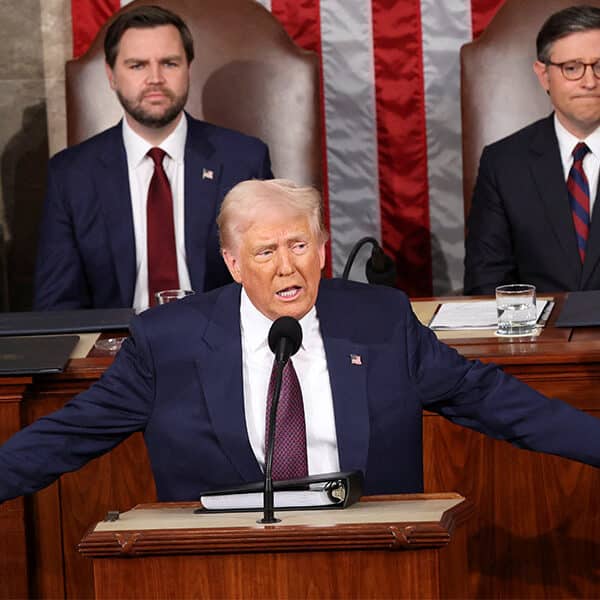 Trump touts ‘swift and unrelenting action’ on immigration, gender policy in speech to Congress