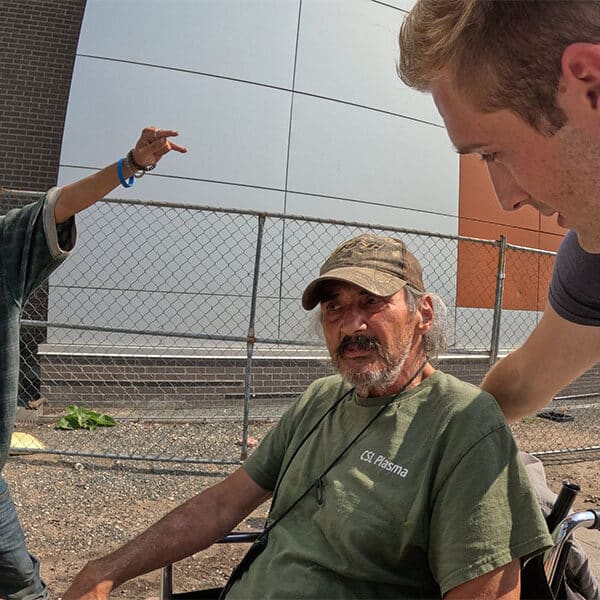 By ministering to people on streets and on campus, seminarians gain pastoral skills