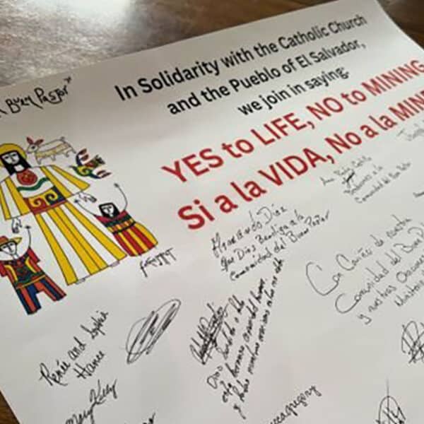 Kansas women religious, other Catholics join anti-mining fight in El Salvador
