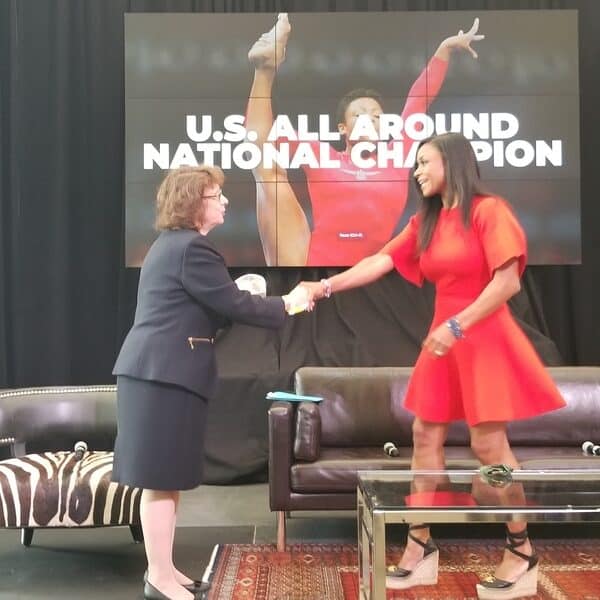 Dominique Dawes, Olympian and Catholic convert, delivers powerful message at WOW Festival Baltimore