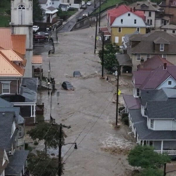 Western Maryland parishes hit by devastating floodwaters