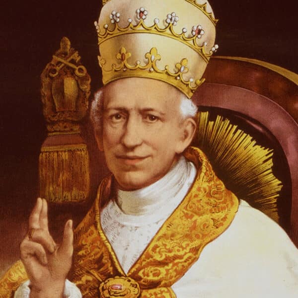 Who was Pope Leo XIII, the father of social doctrine?