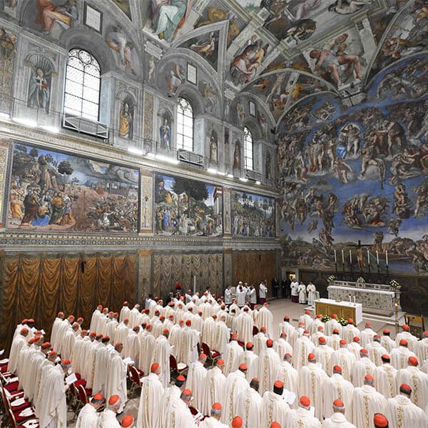 New pope calls for Christian witness in world that finds faith ‘absurd’