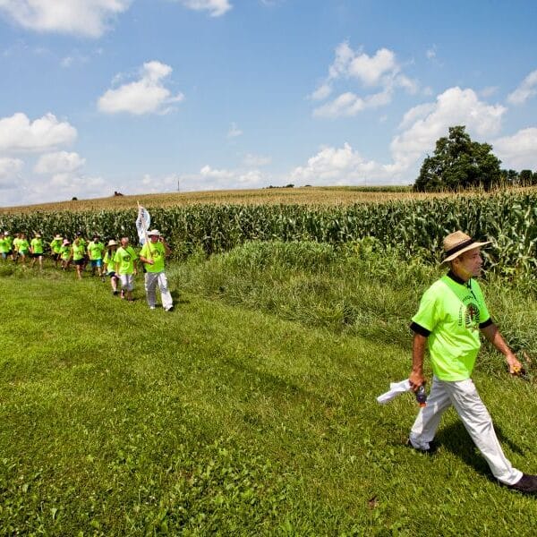 Pilgrims walk 100 miles for religious freedom