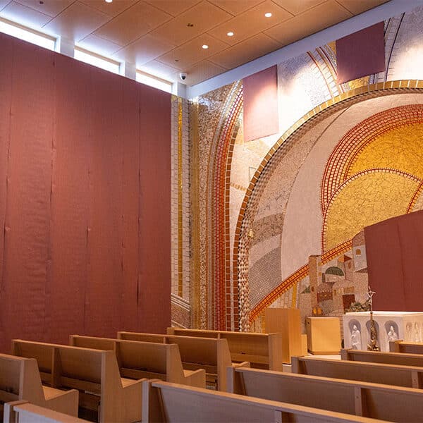 Father Rupnik’s mosaics disappear from Vatican News