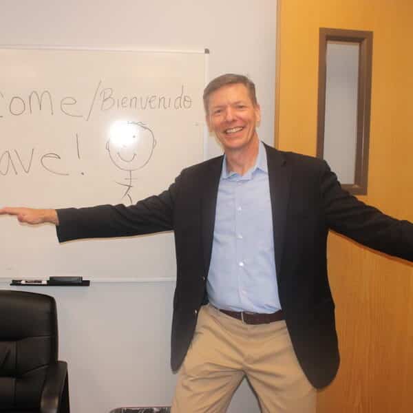 ‘Big Boss’ begins first day visiting Catholic Charities programs
