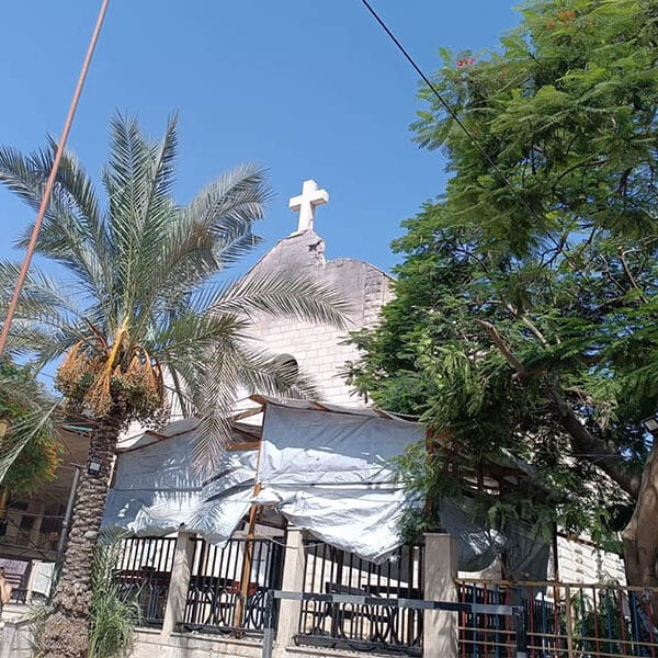 Pope calls for ceasefire, dialogue, peace after church hit in Gaza