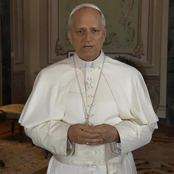 Stop the hatred; humanity is at stake, Pope Leo says in video message