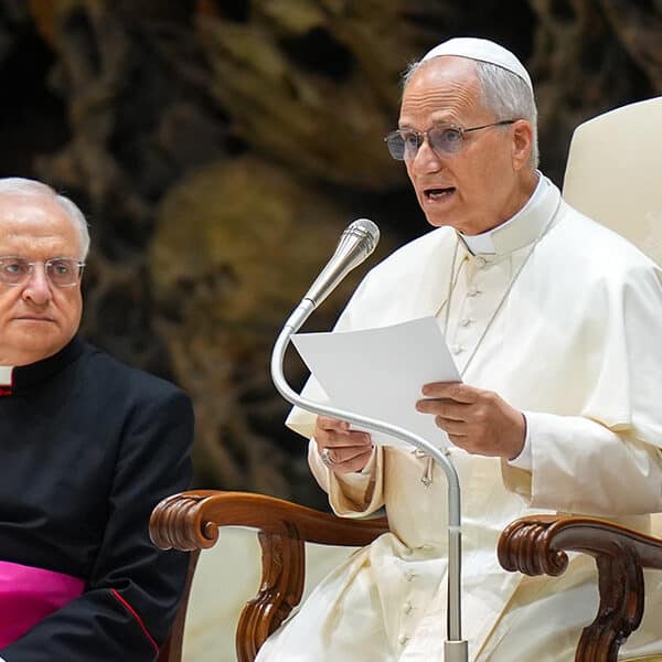 Christ’s love is stronger than hatred, pope says at audience