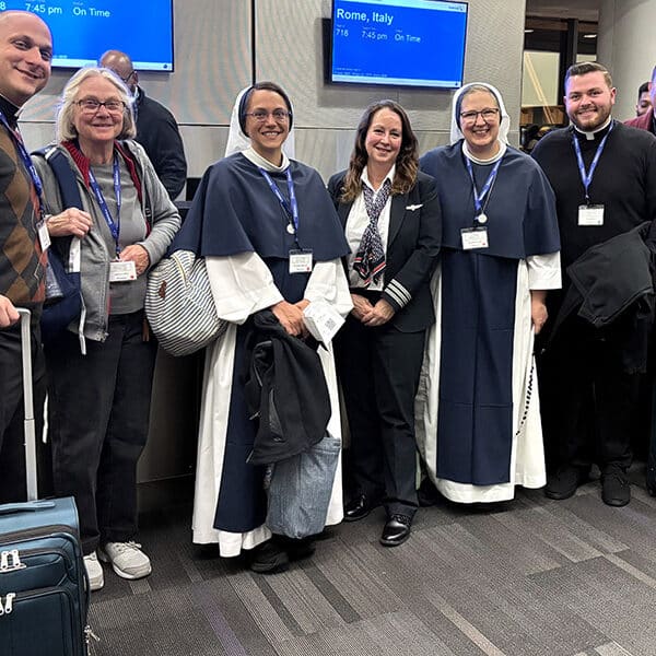 Globe-trotting Maryland pilot says flying over 100 fellow Catholics to Rome a career highlight