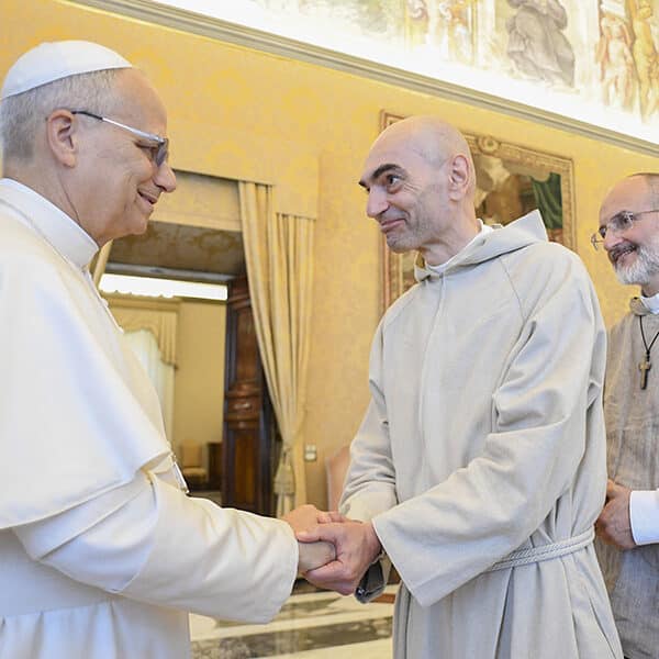 Pope to hermits: Your isolation is a connection with God, others, creation