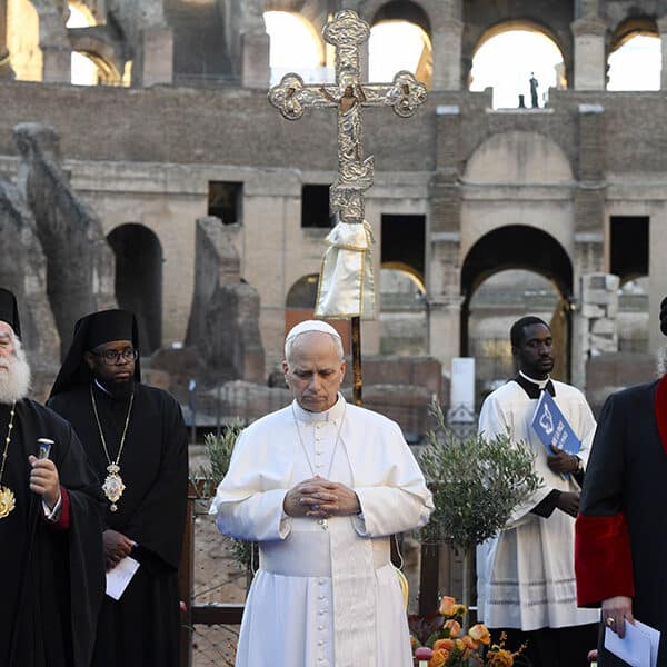 Pope calls for unity among world’s religions to promote peace, justice, ethical AI