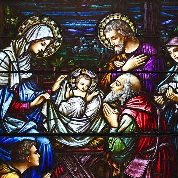 Arriving at the manger with Caryll Houselander