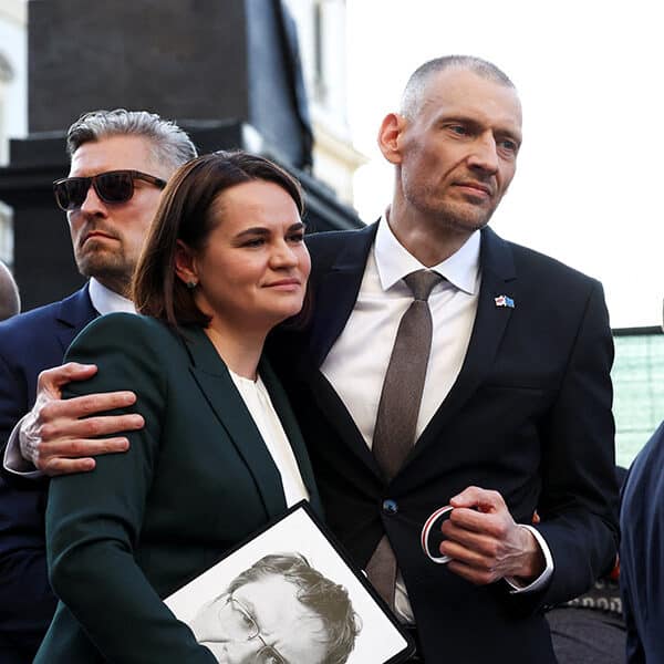 Imprisoned Belarusian Catholic opposition journalist Poczobut receives Sakharov prize