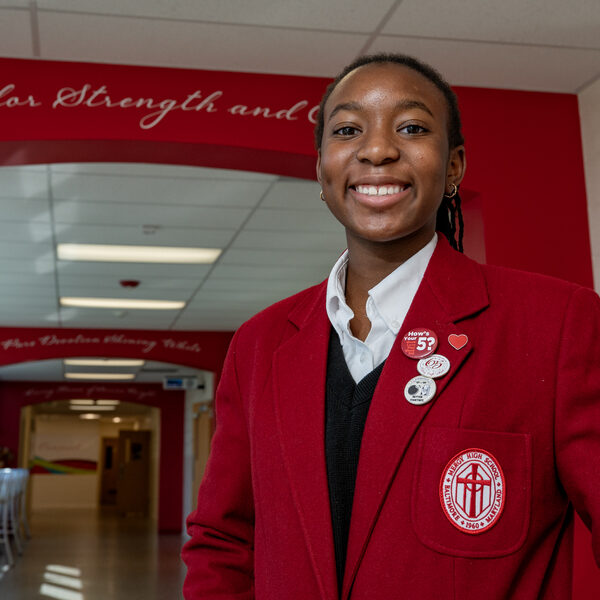 Mercy High School freshman set to ask question of Pope Leo XIV