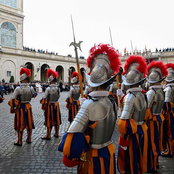 Vatican says Swiss Guards investigating alleged antisemitic gesture