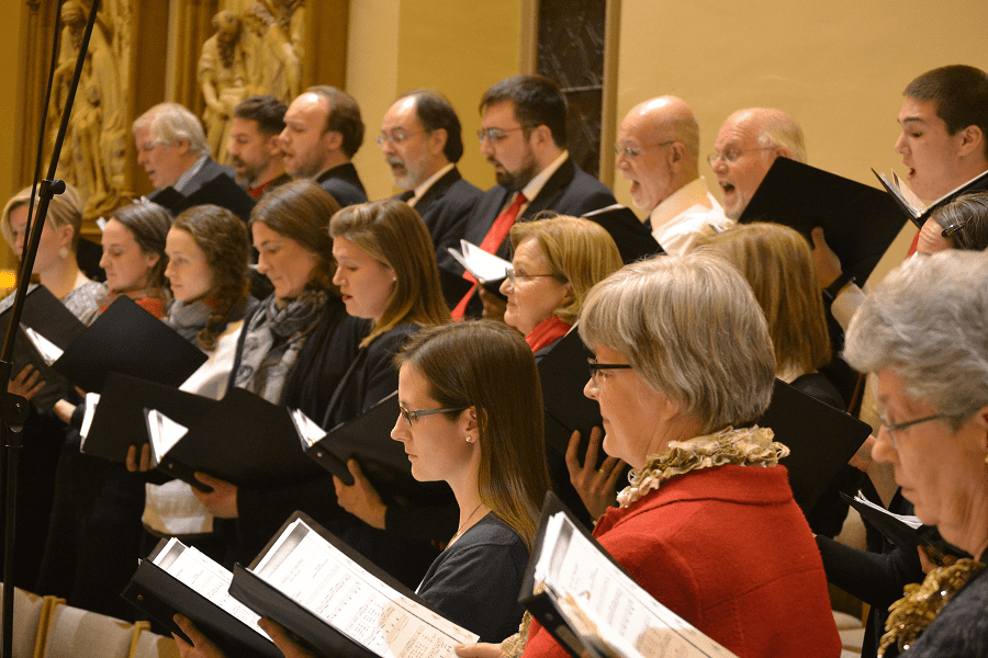 A volunteer choir