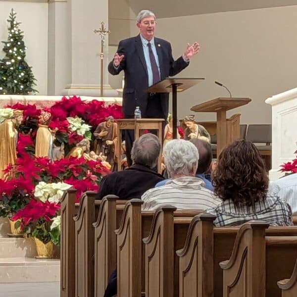 At start of new pontificate, Weigel tells Maryland audience to ‘take a deep breath’