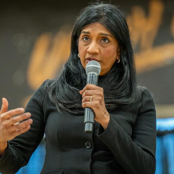 Lt. Gov. Miller, college leaders seek student feedback on AI at St. Frances Academy forum