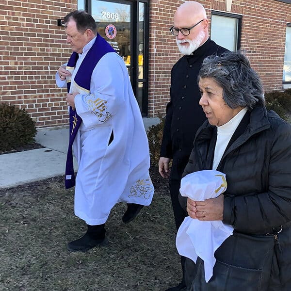 Pastoral care is finally allowed inside Chicago-area ICE facility — on Ash Wednesday
