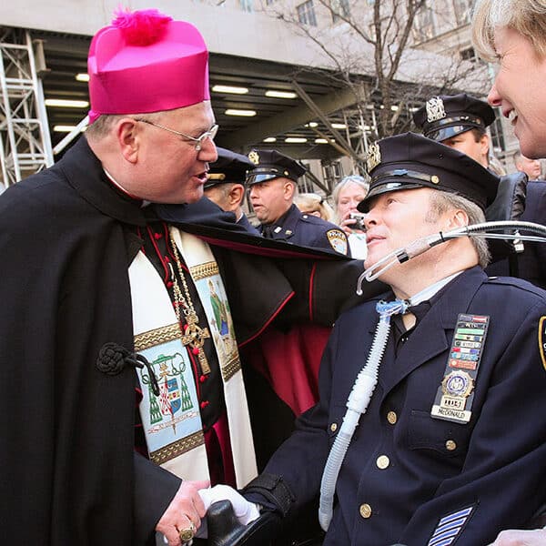 Police commissioner names Cardinal Dolan as co-chief chaplain of NYPD