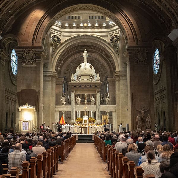 America’s first basilica marks a century