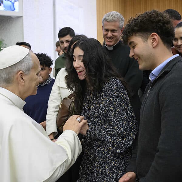 Students from L.A.-area Catholic school get surprise meeting with pope after school vandalism