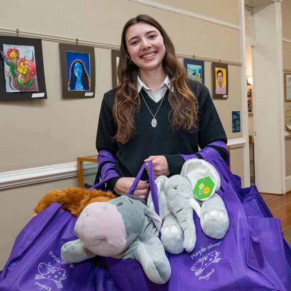 Purple Sheep Project going strong after 12 years, emphasizing joy of giving