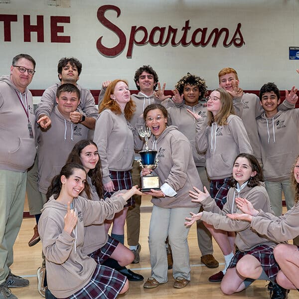 Bishop Walsh wins state mock trial competition for second straight year