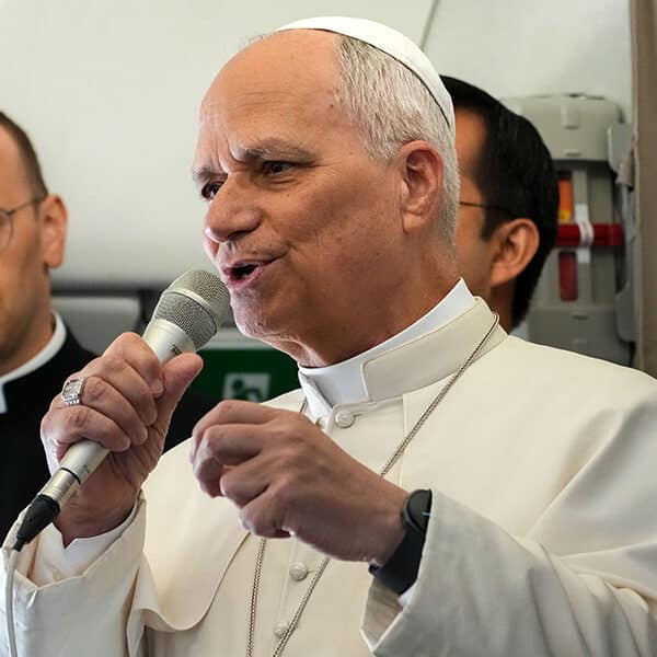 Pope condemns killings in Iran, speaks on migration, same-sex blessings