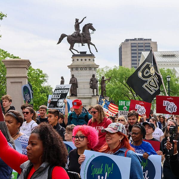 Virginians march against extreme abortion amendment ‘seeking to devour life’