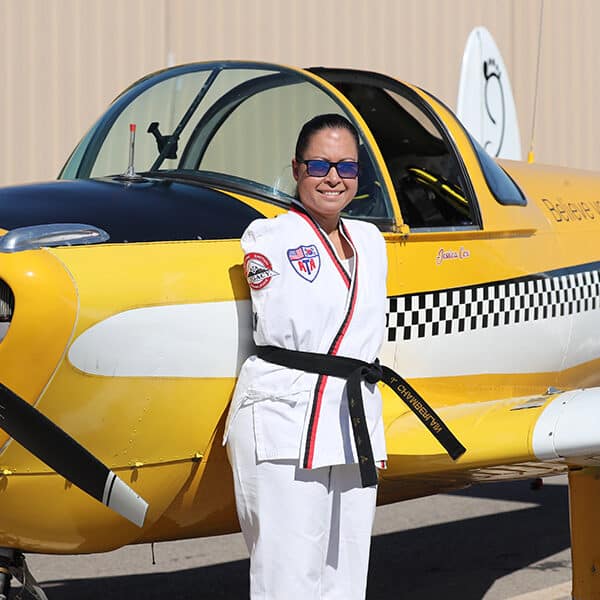 Born without arms, this pilot soars on wings of faith