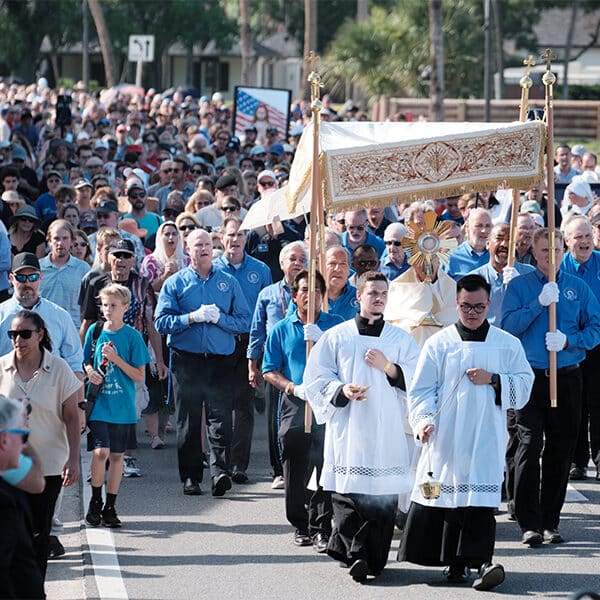 National Eucharistic Pilgrimage commemorates Catholic history along South Atlantic coast