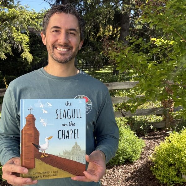 A seagull on the Sistine Chapel inspires a story about being loved as you are