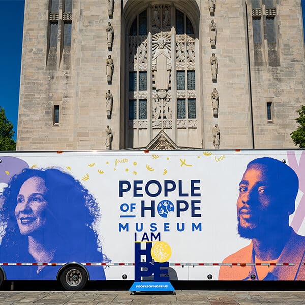 Traveling museum brings awareness and hope