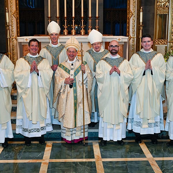Five men ordained priests in joyful celebration